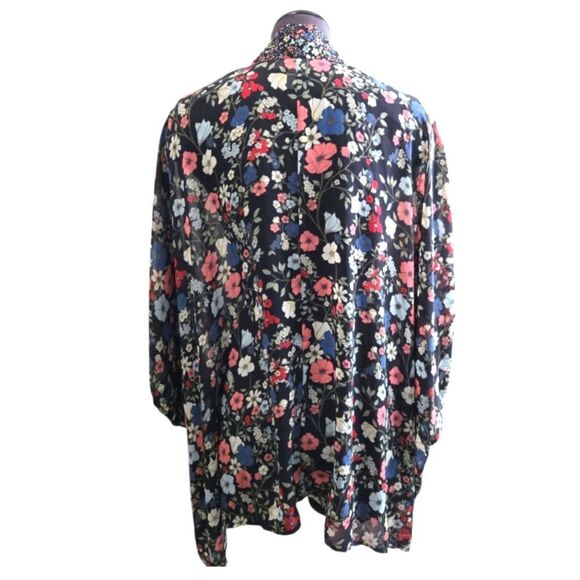 EC JESSICA SIMPSON MATETNITY SHEER KIMONO OSFM - Picture 2 of 4